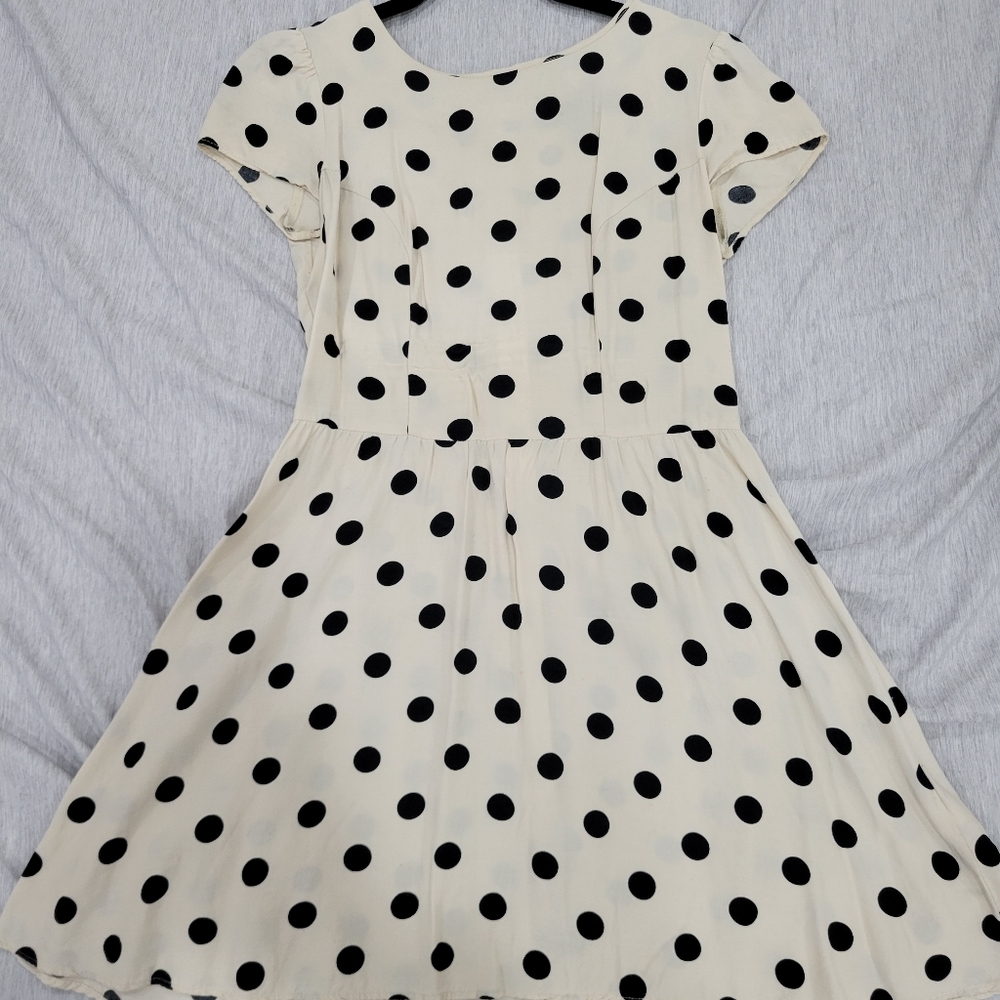 Topshop polka dot dress petite 2